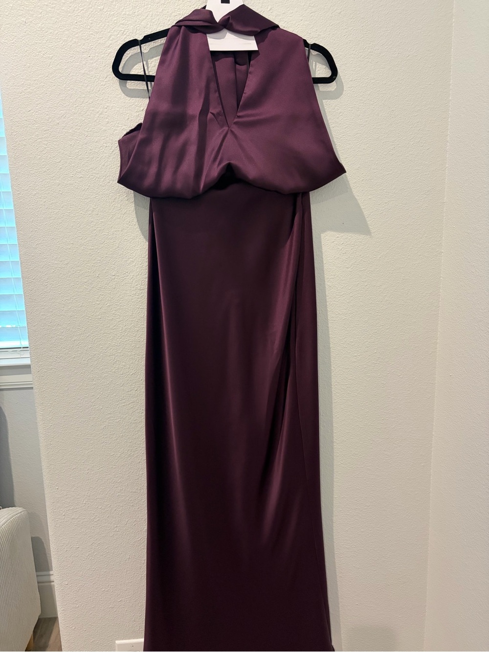 Rosaminta Halter Maxi Dress - Plum